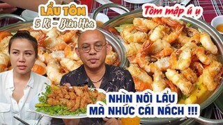 TÍN HIỆU VŨ TRỤ gửi tới nồi LẨU TÔM 5 RI làm bà xã Color Man ăn ngon ngỡ ngàng !?! | Color Man Food