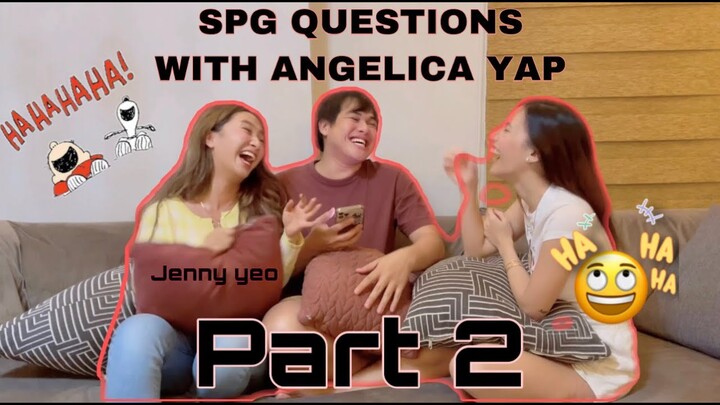 SPG QUESTIONS WITH ANGELICA YAP LAUGHTRIP  | Mj Cayabyab Vlog
