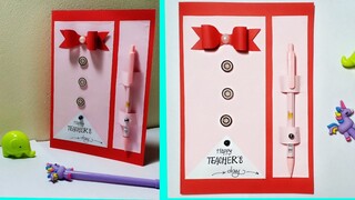 Làm thiệp Handmade tặng thầy cô ngày 20-11 | DIY Teacher's Day Gift Card