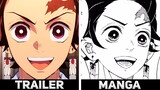 DEMON SLAYER SEASON 3 - Trailer VS Manga