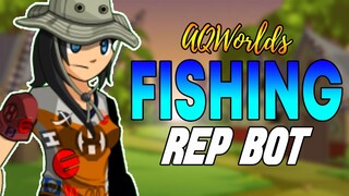 AQW - New FISHING REP bot SPAMMER- Get DERP MOOSEFISH BADGE | Grimoire 3.8+ PRO