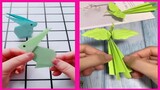 Tik Tok - Đỉnh Cao Nghệ Thuật Gấp Giấy Origami  | How to make Easy Origami paper
