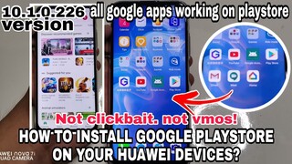 HOW TO INSTALL GOOGLE PLAY STORE ON ALL HUAWEI DEVICES? | New Process | G app | tagalog(English sub)