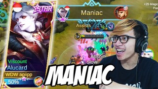 NEW SKIN ALUCARD VISCOUNT MANIAC ! - MOBILE LEGENDS INDONESIA