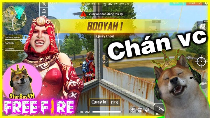 (Free Fire) Lấy Top 1 dễ quá cũng chán 😢 | StarBoyVN ~ Nonolive