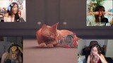 Stray game - streamers react to disconnections B-12(cat lost friend)😿