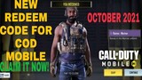 *October 2021* Call Of Duty Mobile New Redeem Code | Cod Mobile Redeem Code