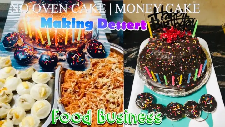 NO OVEN CHOCO MOIST CAKE | MONEY CAKE | CHIFFON CAKE   | Viv Quinto