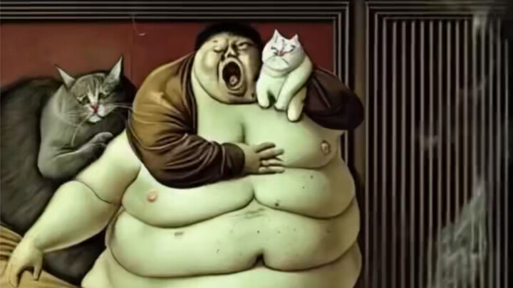 【Nightmare 3】Cute cat? This fat man is so miserable!