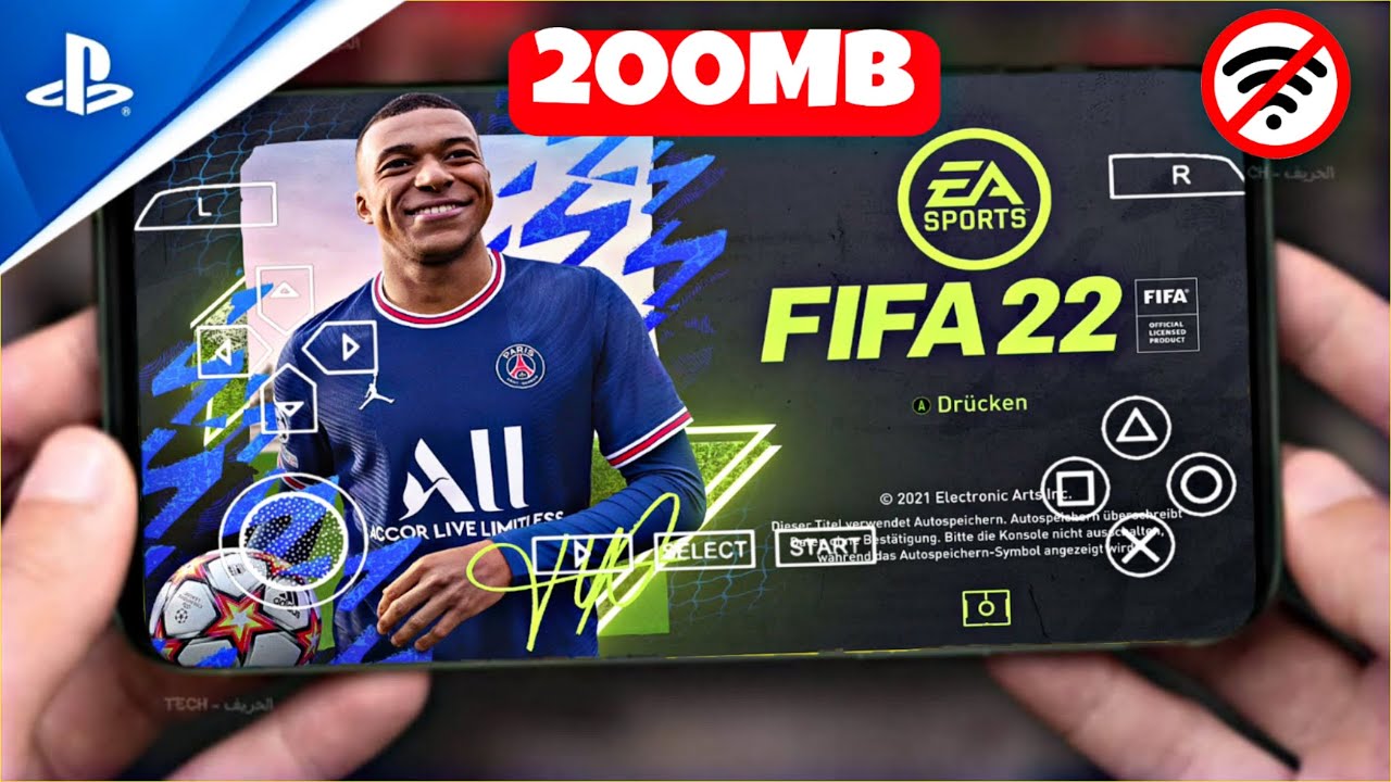 FIFA 22 Mobile PPSSPP V2.2.0 (PS5 Graphics) Android Offline