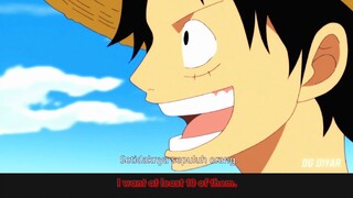 perjalanan Luffy mencari 10 kru bajak lautnya....