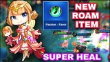 NEW ROAM ITEM IS SUPER OP WITH SUPPORTS | Angela Gameplay | Mobile Legends