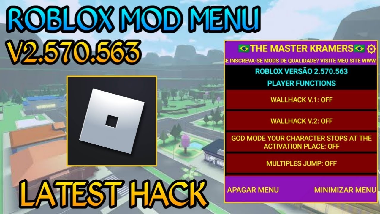 Roblox Mod Menu V2.570.563 Latest Op Hack!! God Mode - BiliBili
