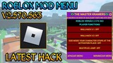 Roblox Mod Menu V2.570.563 Latest Op Hack!! God Mode