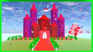 Tutorial make a castle - SAKURA School Simulator