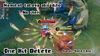 Aamon GamePlay | One Hit No Item|MLBB