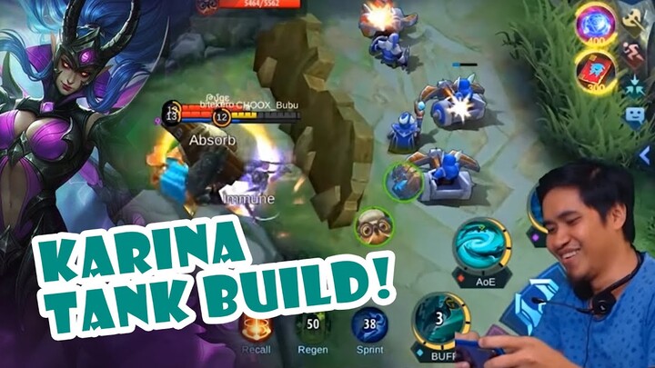 Karina tank build! Binuhat ni Choox ang Team