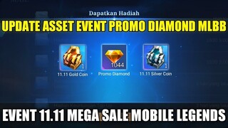 UPDATE ASSET EVENT PROMO DIAMOND MLBB!! EVENT 11.11 MEGA SALE Mobile Legends 2022 | Beli Skin 1 Dm