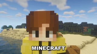 Minecraft,Tapi Aku Selalu Di Ikuti Oleh lava