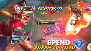 AKHIRNYA SKIN PAQUITO KOF COY😍🔥 GW RELA HABISKAN 20.000 DIAMOND UNTUK SKIN SE-KEREN INI! AUTO BANTAI