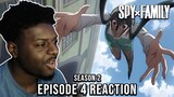 POOR CAT LMAO! | Spy X Family Season 2 EP. 4 REACTION IN 5 MINUTES!