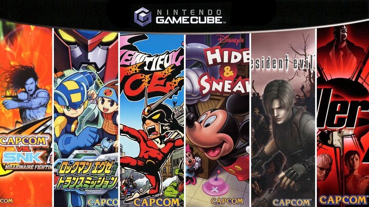 Capcom Games for Gamecube