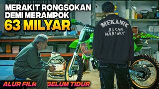 PERAMPOK JENIUS YANG MERAKIT RONGSOKAN INI TERNYATA LEGENDA BALAP MOTOR JUARA DUNIA Alur Cerita Film