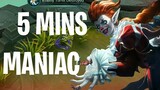 [ML]Mobile Legends | Karrie 5 mins Maniac!