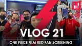 Rezeki dpt tengok awal fan screening One Piece RED | VLOG 21