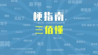 三佰懂是什么梗【梗指南】