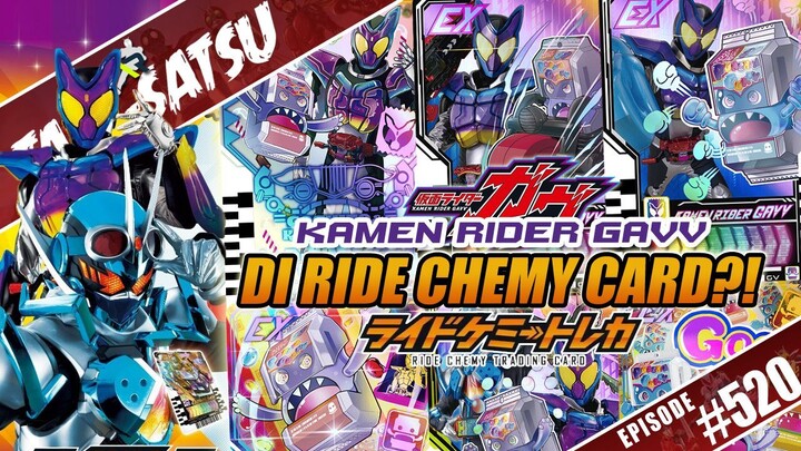 BAHAS SEMUA KARTU KAMEN RIDER GAVV YANG ADA DI RIDE CHEMY TRADING CARD PHASE:EX02!