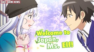 Japan through the Eyes of an Elf, Welcome to Japan Ms. Elf! Anime Announced | Daily Anime News