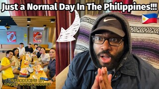 a NORMAL DAY In the PHILIPPINES!! When you have super talented FILIPINO Singer friends! | REACTION!!