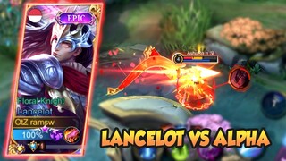 lancelot vs alpha no2. papua , SOLO RANK LANCELOT SAMPAI MYTHIC - LANCELOT FASTHAND GAMEPLAY #338