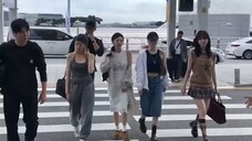 240914 aespa berangkat dari Bandara Incheon ke Amerika Serikat