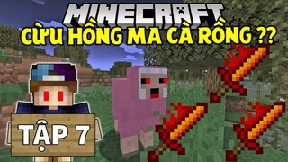 MINECRAFT SINH TỒN VÙNG ĐẤT MA CÀ RỒNG 1.17 | TẬP 7 | Cừu Hồng Ma Cà Rồng Và Bữa Tiệc Máu Dân Làng !