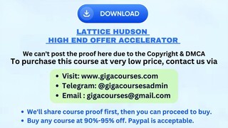 Lattice Hudson - High End Offer Accelerator