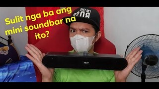 Mura at sulit TYLEX XM19 wireless bluetooth speaker/Soundbar unbox review 2022