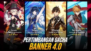 BAHAS POSISI META YELAN ZHONGLI TARTAGLIA | Banner 4.0 Genshin Impact Indonesia | DitusiOfficial