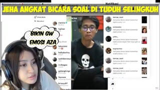 REAKSI JEHA DI TUDUH SELINGKUH || NAIK DARAH KARNA KOMEN NETIZEN 🤣🤣🤣 KOCAK