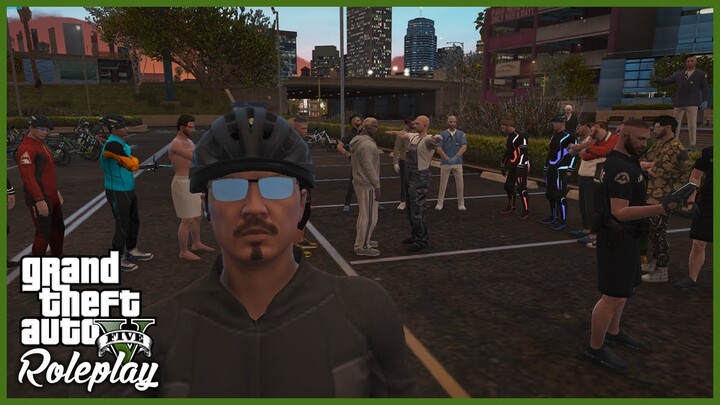 Gowes Bareng Warga 1 Kota Berhadiah Ratusan Ribu Dollar || GTA 5 Roleplay Indonesia Eps. 24