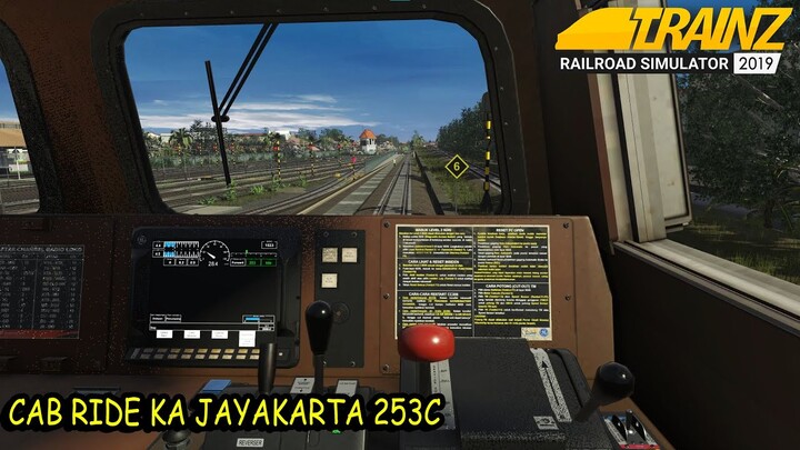 CAB RIDE CC 206 DINAS KA JAYAKARTA SBI - SGU ANTAR RANGKAIAN PANJANG | TRAINZ SIMULATOR INDONESIA