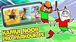 SIRO DẠY KAMUI NOOB THÀNH PRO PARKOUR MINI WORLD PE VÀ BẬT MÍ VỀ GAMING HOUSE CỦA HERO TEAM