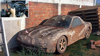 Rebuilding Mazda RX-7 4 Rotors | Forza Horizon 5 | Thrustmaster T300RS Gameplay