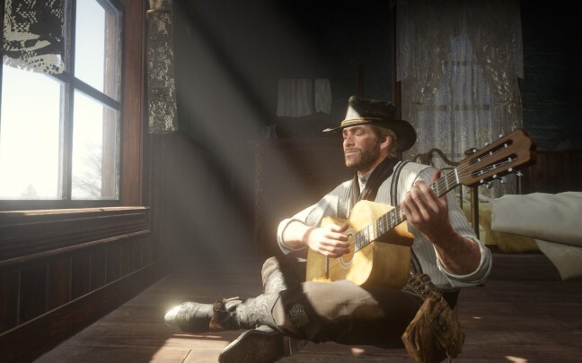 Arthur's Guitar Show trong Red Dead Redemption 2