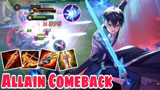 TOP Allain | Allain Sẽ Come Back Sau Khi Được Thay Đổi Bảng Ngọc Chém Cực Thốn✓