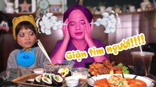 Chị Ca Nô & Bé Sa LẦN ĐẦU LÀM VLOG MUKBANG | Chị Cano Official