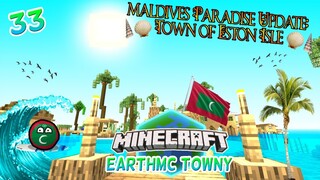 New town in Maldives! | Minecraft EarthMC Towny #33