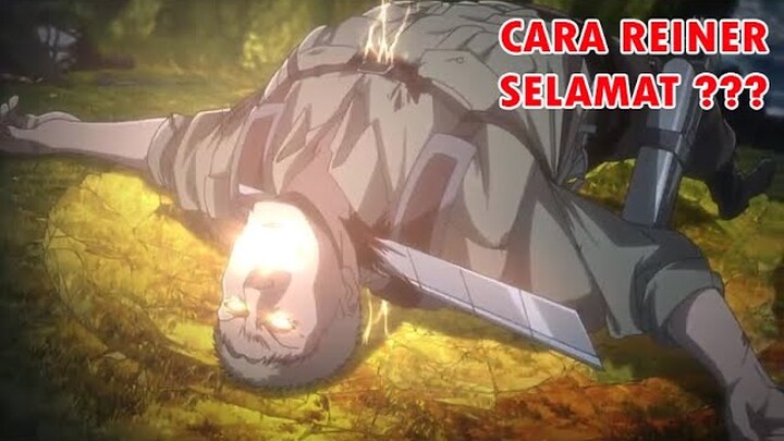 CARA REINER SELAMAT DARI PEDANG LEVI ???