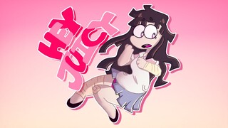 hey juicy! ( flipaclip ) animation meme - mikan ( FLASH WARNING! )